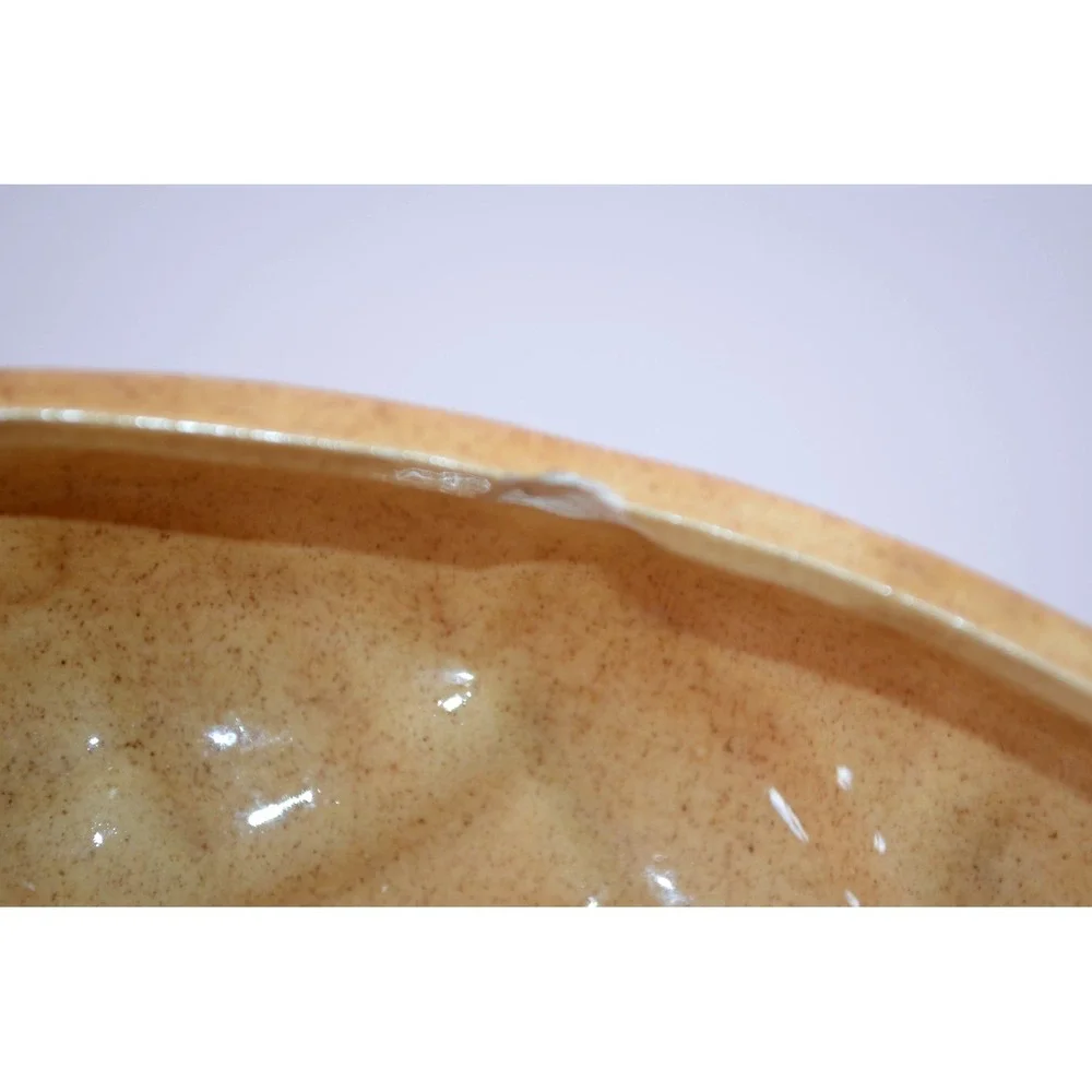 Vintage 1982 BELL CERAMICS Pie Plate / Holder / Keeper Lattice Topped Lid